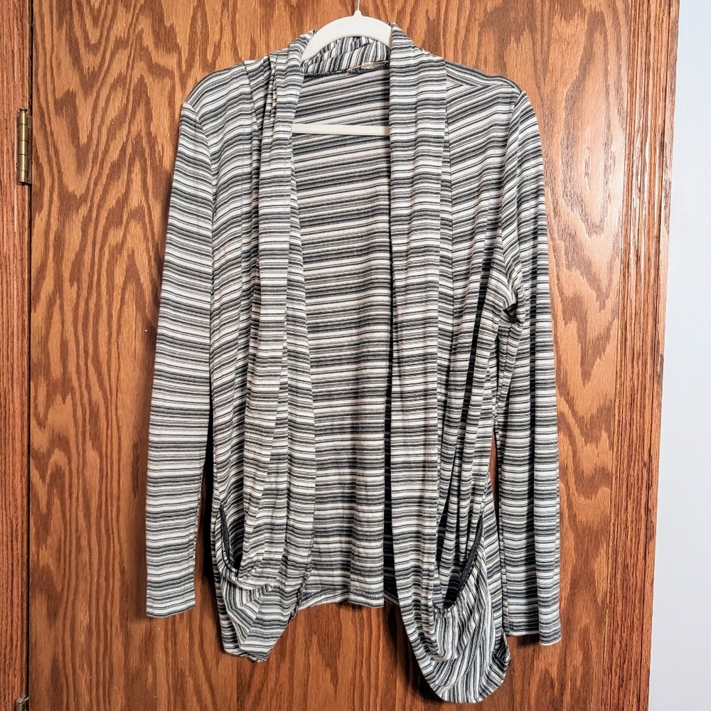 41 Hawthorn Striped Cocoon Cardigan